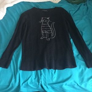 Banana Republic cat sweater
